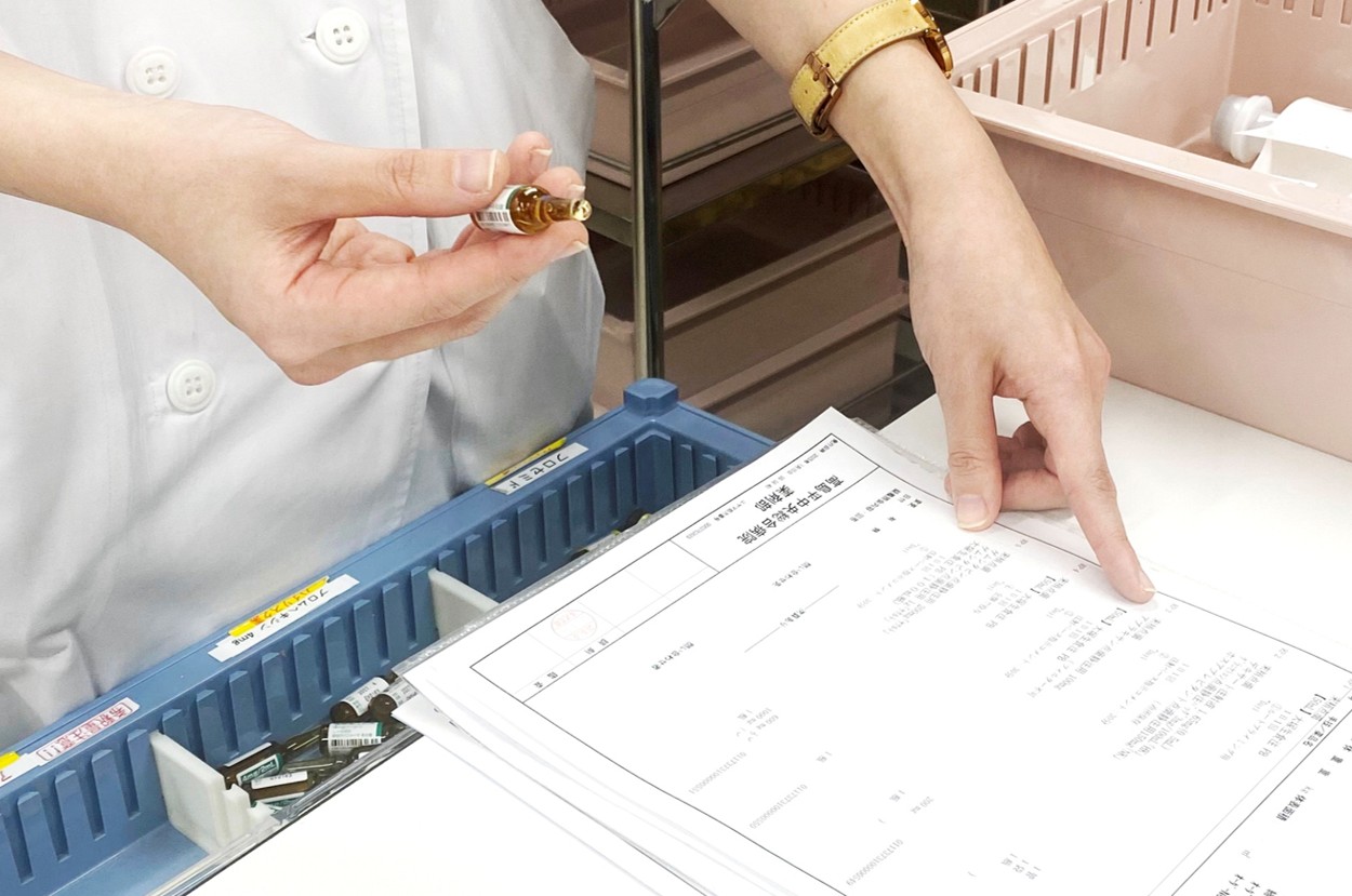 注射調剤業務（入院患者さま）